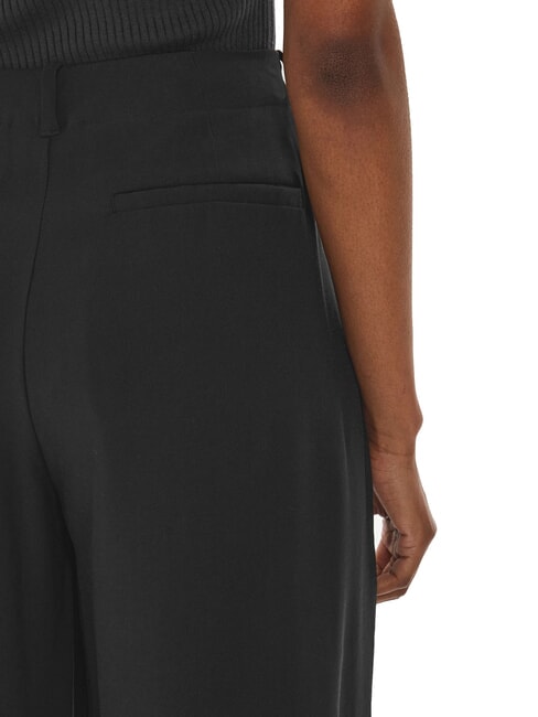 CK JEANS Hose mit hoher Taille und Bügelfalten ck schwarz - Damenhosen