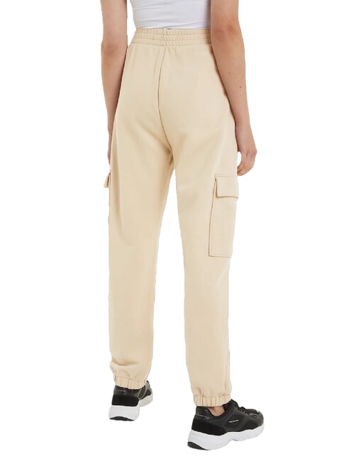 CK JEANS Jogginghose mit großen Taschen blasses Khaki - Sportanzüge für Damen