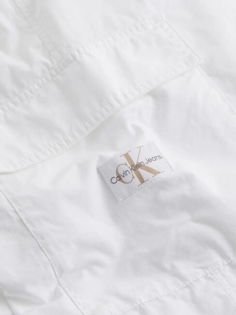 CK JEANS Cargohose aus Baumwolle strahlendes Weiß - Damenhosen