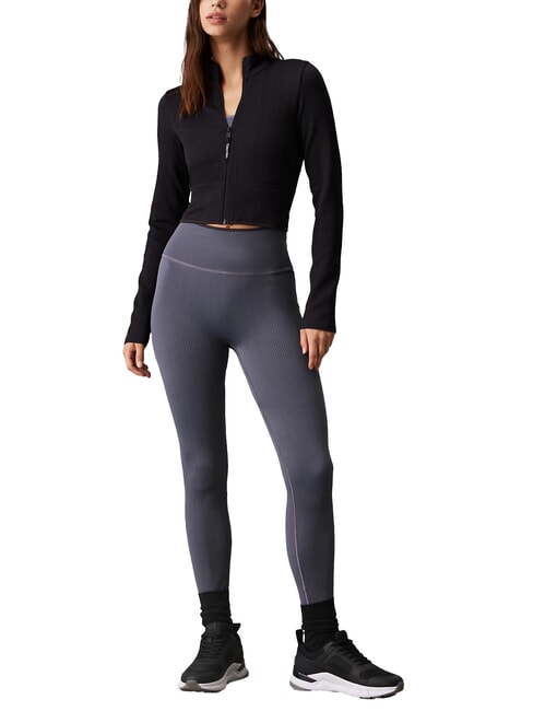 CK PERFORMANCE Leggings mit hoher Taille Jeansblau - Sportanzüge für Damen