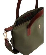 TOMMY HILFIGER POPETTE Handtasche mit Schultergurt Huntsman Green - Damentaschen - 3