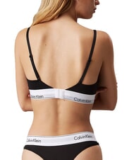 CALVIN KLEIN CK Bralette-BH aus Stretch-Baumwolle Schwarz - BHs Damen - 2