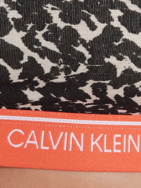 CK Bralette-BH aus Stretch-Baumwolle verzerrtes Tier - Haferflockenheide - BHs Damen