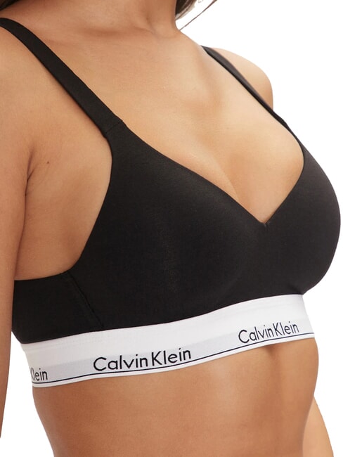CK Leicht gepolsterter BH Schwarz - BHs Damen