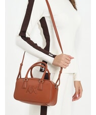 ARMANI EXCHANGE A|X BAULETTO S Handtasche, mit Schultergurt Kokosnussschale - Damentaschen - 5