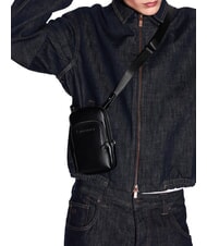 ARMANI EXCHANGE OKINAWA  Mini-Smartphonetasche Schwarz - Umhängetaschen Herren - 5