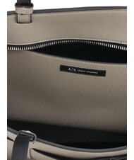 ARMANI EXCHANGE A|X BUCKLE Schultertasche Braunbarsch - Damentaschen - 4