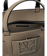 ARMANI EXCHANGE A|X BUCKLE Handshopper, mit Schultergurt Braunbarsch - Damentaschen - 4