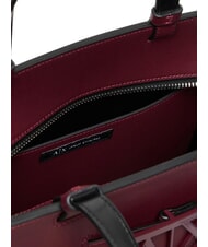 ARMANI EXCHANGE A|X BUCKLE Handshopper, mit Schultergurt Rille - Damentaschen - 4