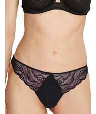 CALVIN KLEIN CK Spitzenstring Schwarz - Damenslip - 3