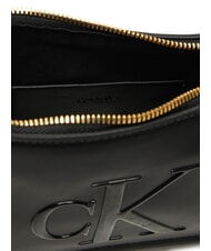 CALVIN KLEIN BOLD MONOGRAM Umh&auml;ngetasche auf Schwarz - Damentaschen - 4