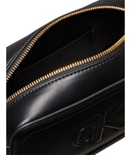 CALVIN KLEIN BOLD MONOGRAM Mini-Umhängetasche auf Schwarz - Damentaschen - 4