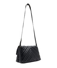 LIUJO LUNNY Mittelgroße gesteppte Hobo-Tasche SCHWARZ - Damentaschen - 3