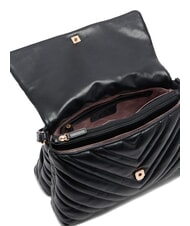 LIUJO LUNNY Mittelgroße gesteppte Hobo-Tasche SCHWARZ - Damentaschen - 6