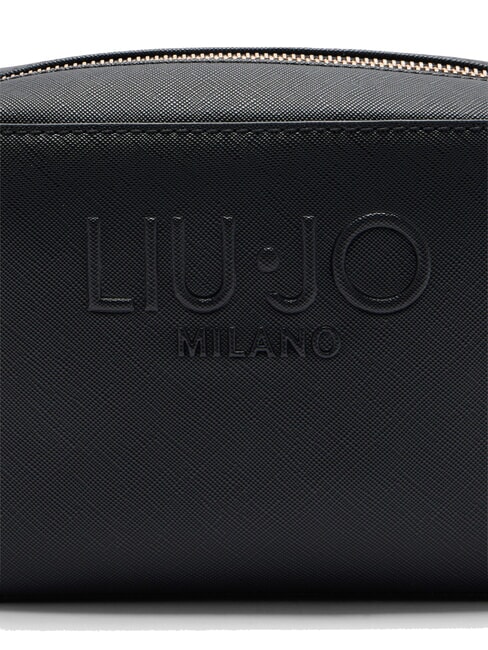 HALONA Kameratasche mit geprägtem Logo SCHWARZ - Damentaschen