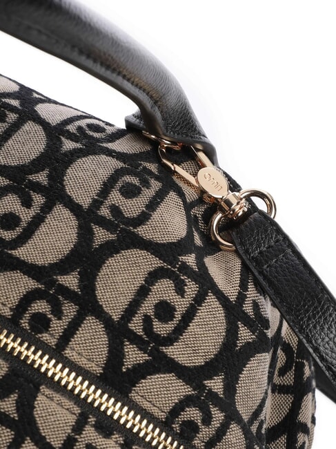 AMELIE Kofferraumtasche mit Monogramm-Logo Tabak - Damentaschen