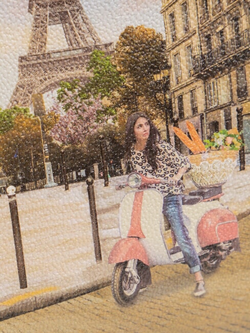 YESBAG L Umhängetasche Schleier Paris - Damentaschen