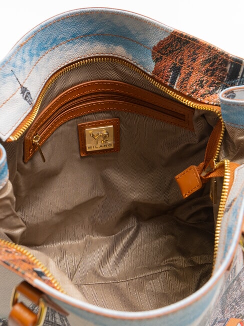 YESBAG Schultertasche so ist das Leben - Damentaschen