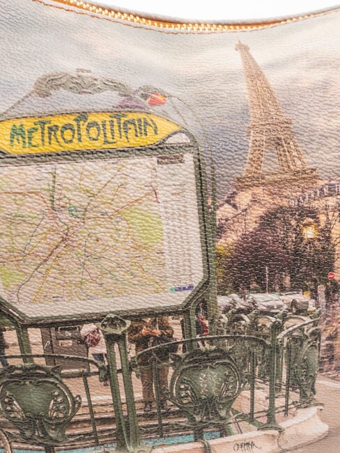 YESBAG Umh&auml;ngetasche Pariser Metro - Damentaschen