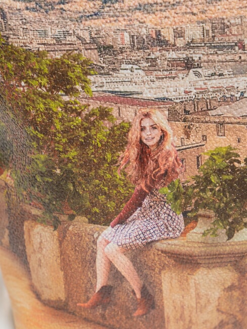 YESBAG Mittelgroße Umhängetasche Zitronenbaum - Damentaschen