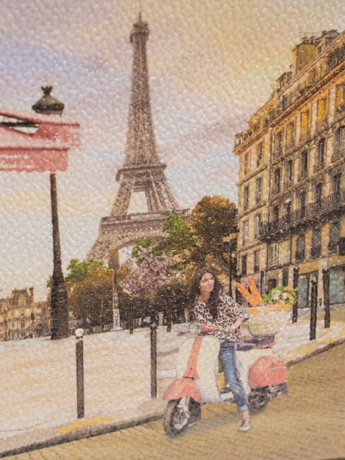 YESBAG SPECIAL Schulter-Kameratasche Schleier Paris - Damentaschen