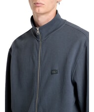 CALVIN KLEIN CK JEANS Rollkragen-Sweatshirt mit durchgehendem Reißverschluss Ebenholz - Sweatshirts Herren - 3