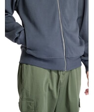 CALVIN KLEIN CK JEANS Rollkragen-Sweatshirt mit durchgehendem Reißverschluss Ebenholz - Sweatshirts Herren - 4