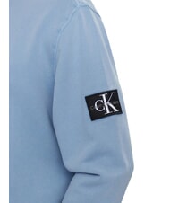 CALVIN KLEIN CK JEANS Sweatshirt mit Rundhalsausschnitt aus Baumwolle verwaschener Denim - Sweatshirts Herren - 3