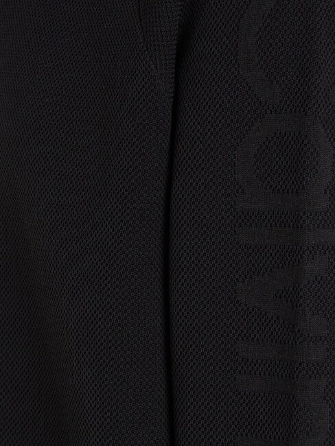 CK PERFORMANCE Sweatshirt mit Rundhalsausschnitt und Logo am Ärmel schwarze Schönheit - Sweatshirts Herren