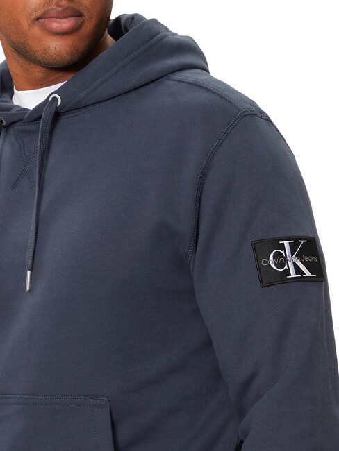 CK JEANS Hoodie mit Logo-Patch Tinte - Sweatshirts Herren