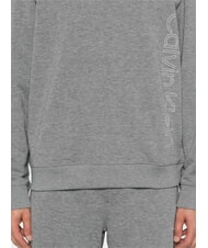 CALVIN KLEIN CK PERFORMANCE Hoodie mit Logo mittelgrau meliert - Sweatshirts Herren - 3