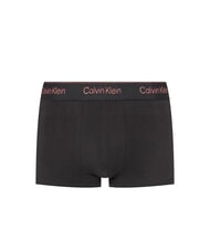 CALVIN KLEIN CK 3 elastische Boxershorts mit Lurex-Logo b- Silber, Rot, Silber Lurex lgs - Herrenslip - 6