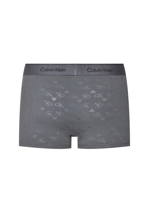 CK Boxershorts mit Allover-Herz-Logo Herzen Monogramm Turbulenz - Herrenslip
