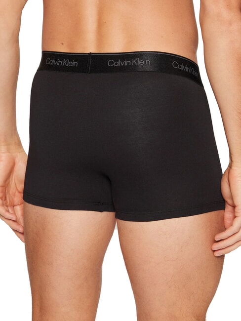 CK Boxershorts mit kontrastierendem Gummizug Schwarz - Herrenslip