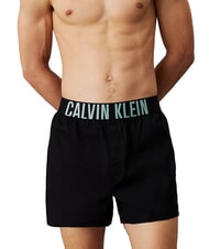 CALVIN KLEIN CK 2 Boxer b- wei&szlig;, kitzelte gr&uuml;n lgs - Herrenslip - 2