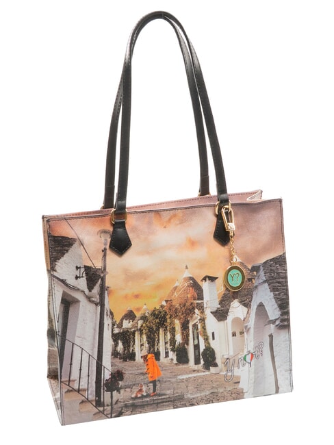 YESBAG Schultertasche Leben in Trulli - Damentaschen