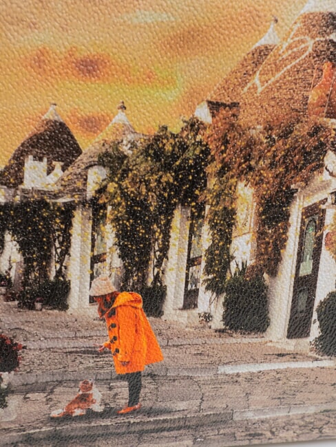 YESBAG Schultertasche Leben in Trulli - Damentaschen