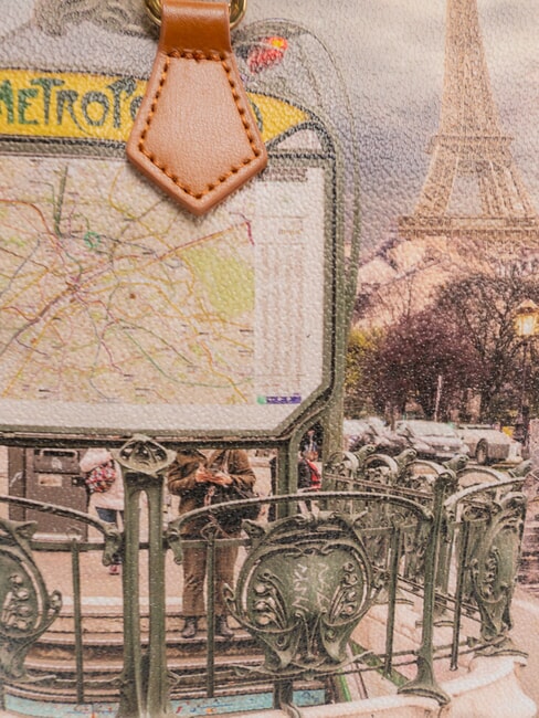 YESBAG Einkaufstasche Pariser Metro - Damentaschen