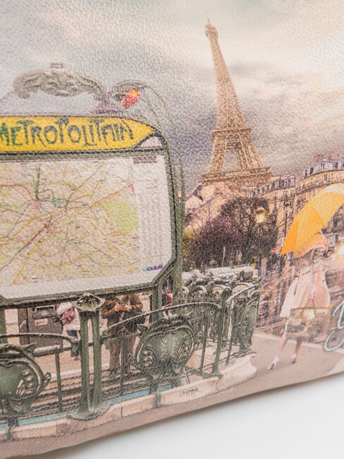 YESBAG Umhängetasche Pariser Metro - Damentaschen