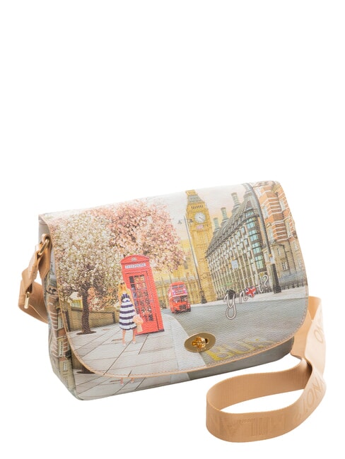 YESBAG Umhängetasche mit Überschlag Englische Rose - Damentaschen