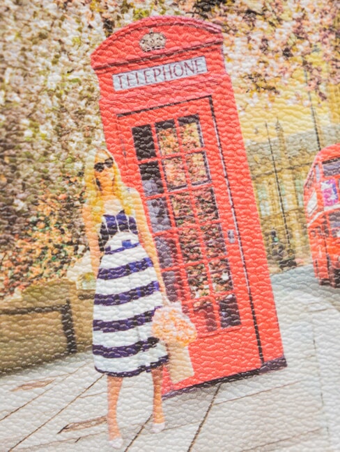 YESBAG Umhängetasche mit Überschlag Englische Rose - Damentaschen