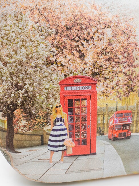 YESBAG  Bedruckte Umhängetasche Englische Rose - Damentaschen