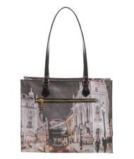 YNOT YESBAG Schultertasche London bei Nacht - Damentaschen - 4