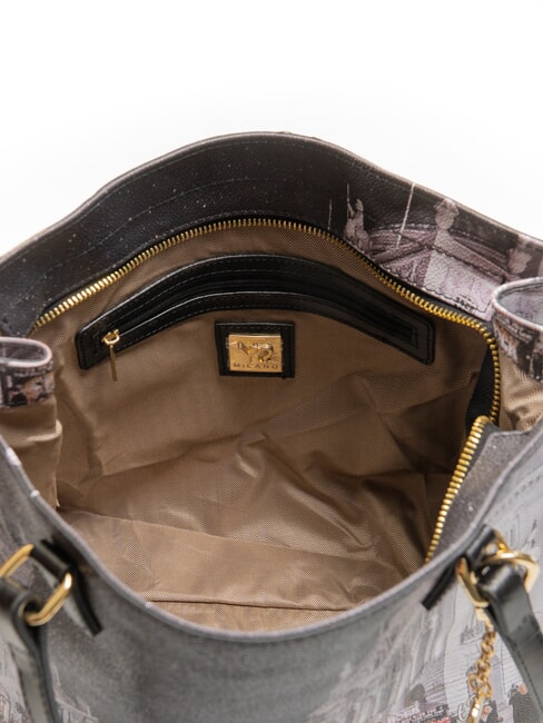 YESBAG Schultertasche London bei Nacht - Damentaschen