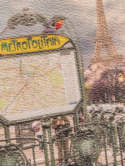 YESBAG Umhängetasche Pariser Metro - Damentaschen