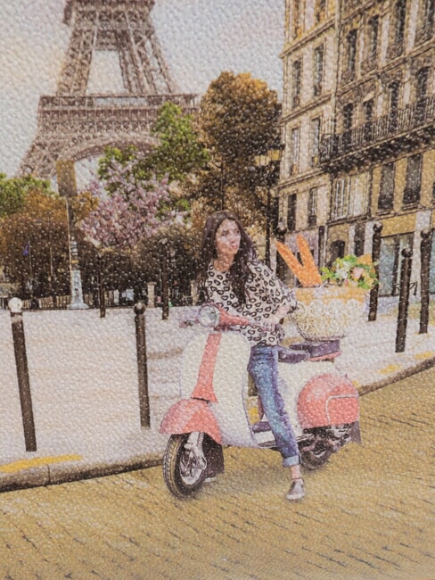 YESBAG SPECIAL  Einkaufstasche Schleier Paris - Damentaschen