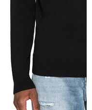 CALVIN KLEIN CK Slim-Fit-Rollkragenpullover aus Wolle ck schwarz - Herrenpullover - 3