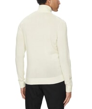 CALVIN KLEIN CK Slim-Fit-Rollkragenpullover aus Wolle Reiher - Herrenpullover - 2