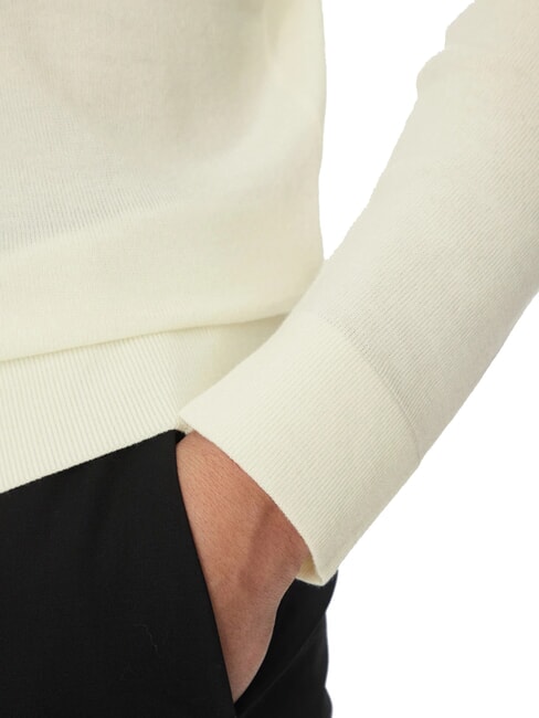 CK Slim-Fit-Rollkragenpullover aus Wolle Reiher - Herrenpullover