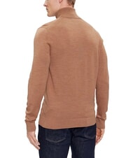 CALVIN KLEIN CK Slim-Fit-Rollkragenpullover aus Wolle Travertin-Heide - Herrenpullover - 2